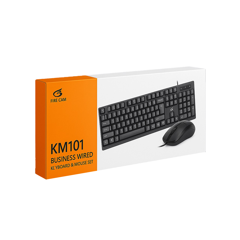 Fire cam KM101 Wired Combo Keyboard & Mouse