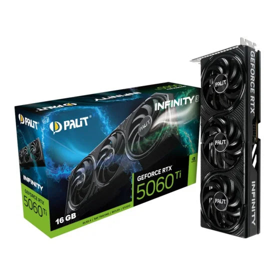 Palit GeForce RTX 5060 Ti Infinity 3 16GB GDDR7 Graphics Card