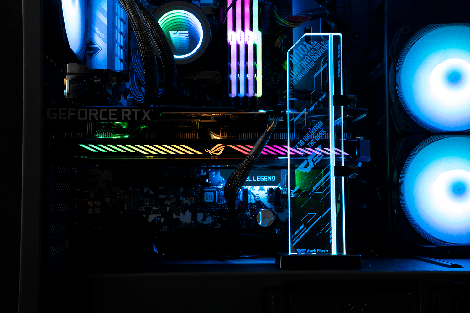 DarkFlash ARGB Graphic Card Holder | DL280