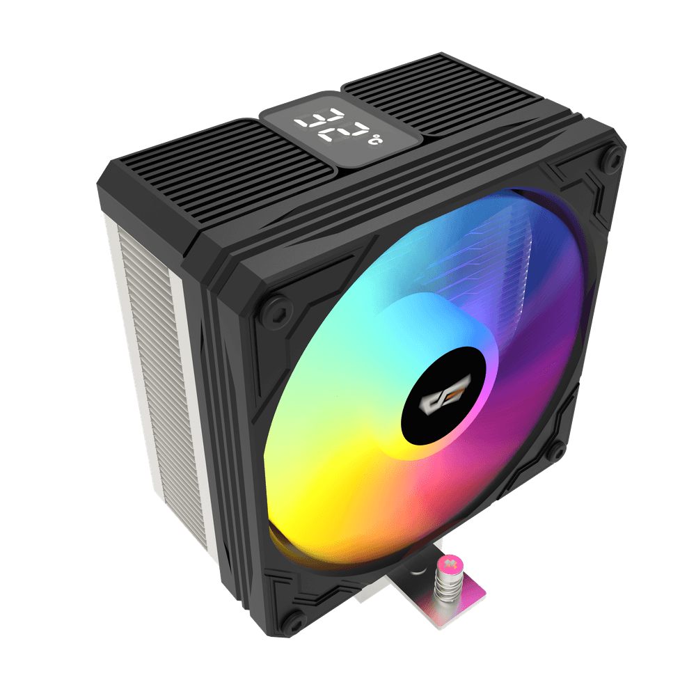 DarkFlash Digital Display Tower CPU Cooler | M400