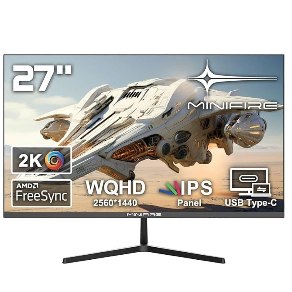 MINIFIRE MF27X3AQ MONITOR 27″ 75hz QHD 2K