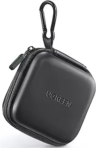 UGREEN Earbud Case, Waterproof, Compatible with AirPods, Headphones, Earbuds, SD Memory Card, Camera Chips - Black 40816