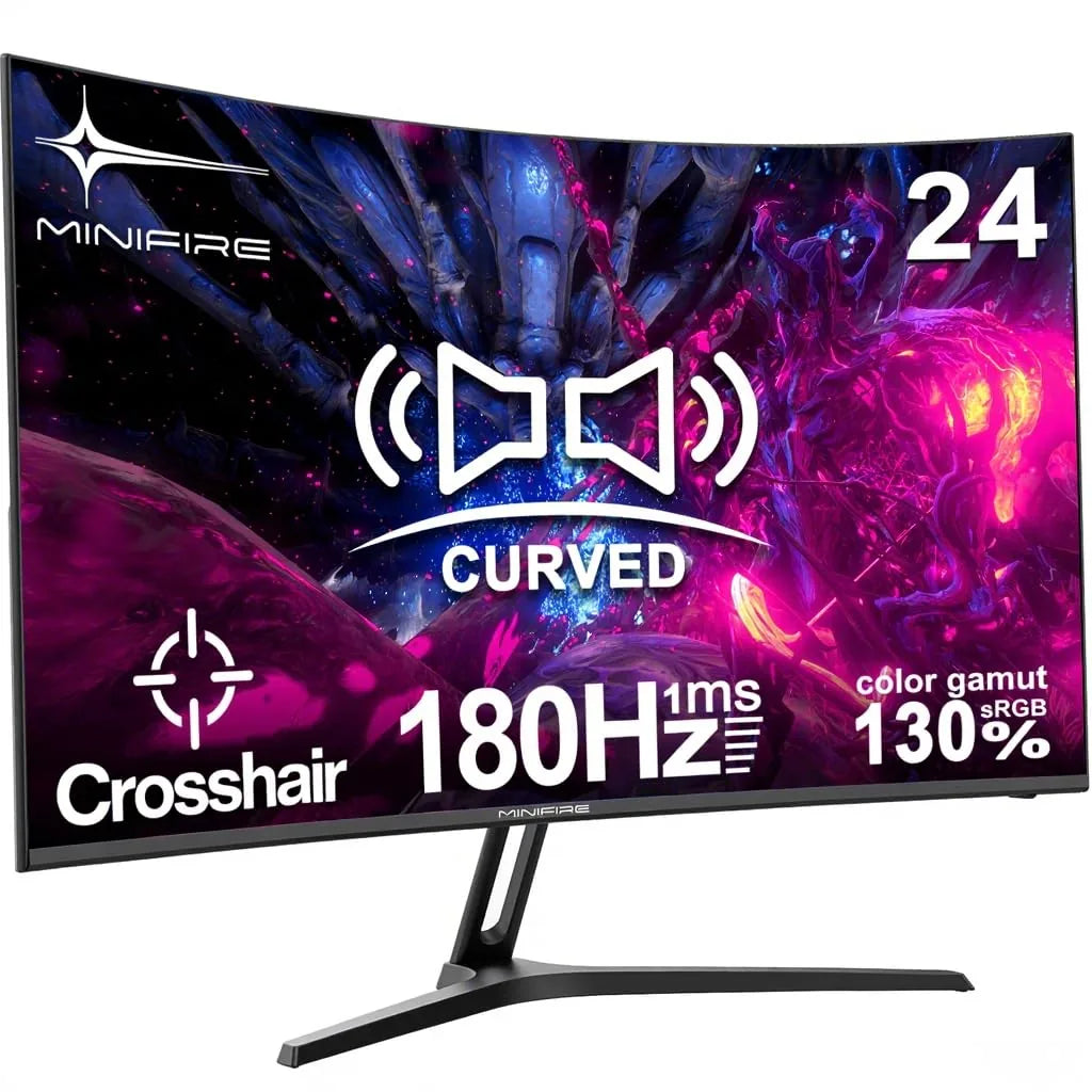 Minifire MFG24C1 Gaming Monitor 24″ Curved 180Hz
