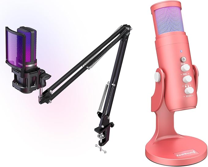 ZEALSOUND A68S RECORDING NICROPHONE SET