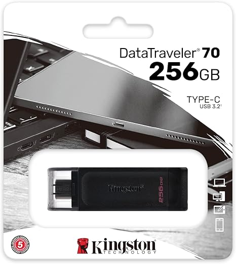 KINGSTON 256GB USB C - DT70/256GB