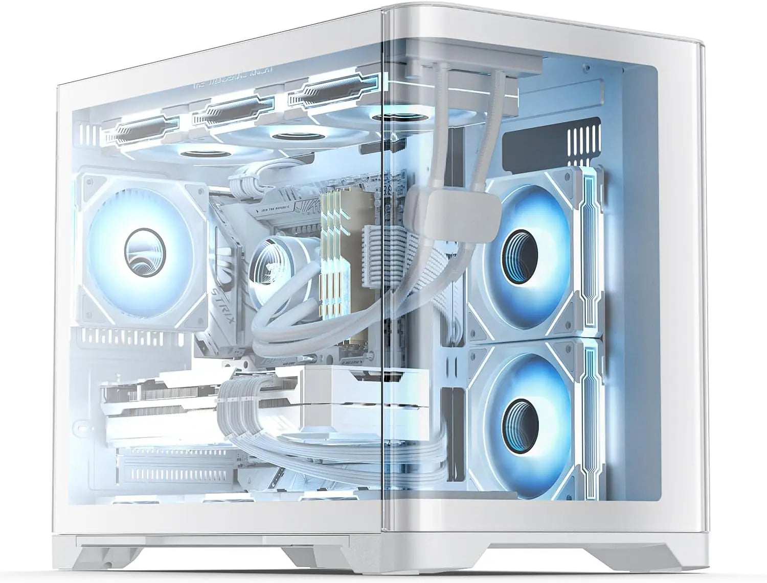 AsiaHorse Pegasus Mid Tower M-ATX Case - white