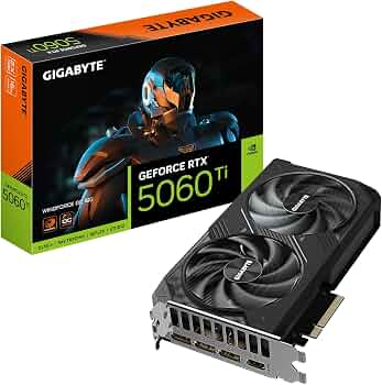 GIGABYTE GeForce RTX 5060Ti WINDFORCE OC 16GB