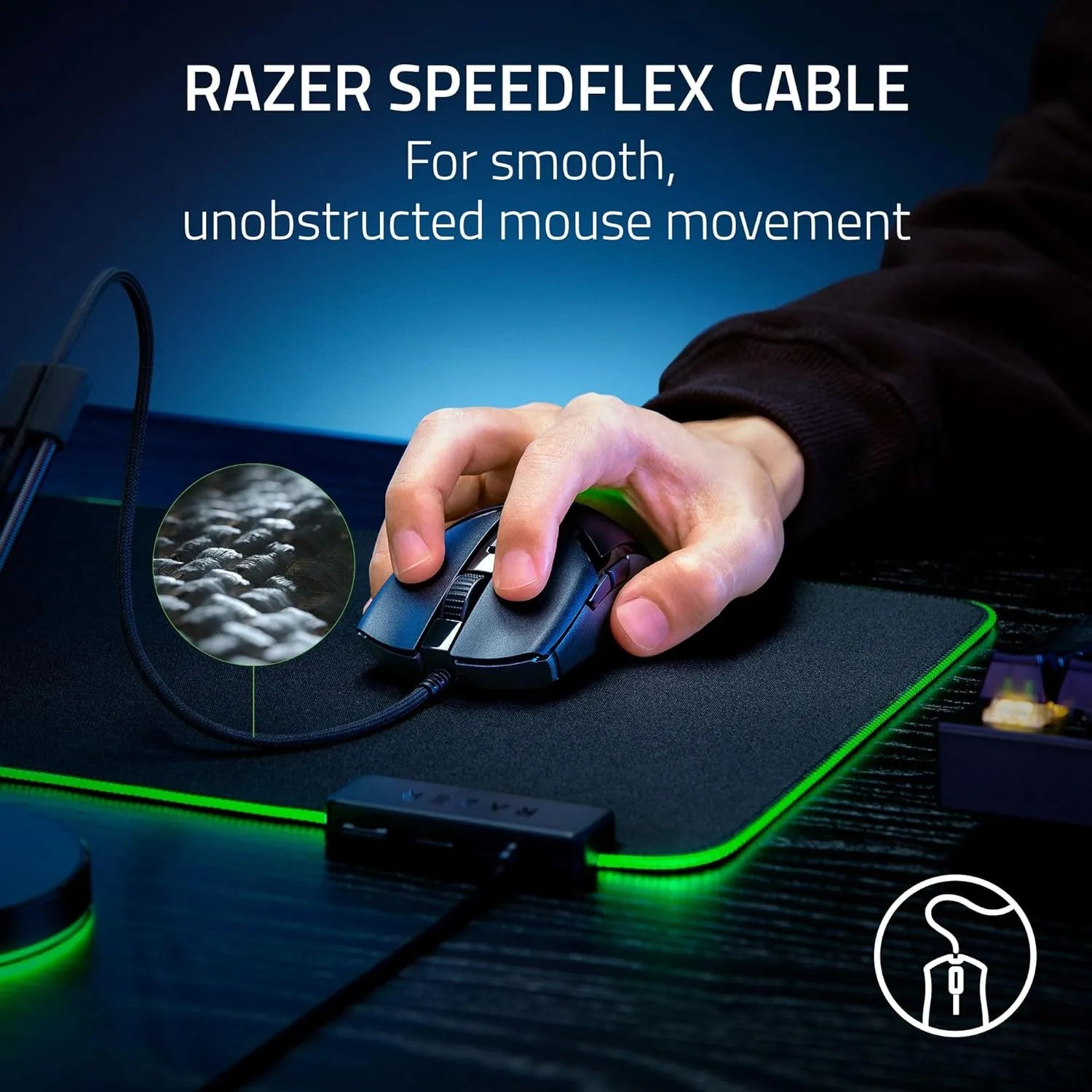 Razer Cobra Wired Gaming Mouse - Black