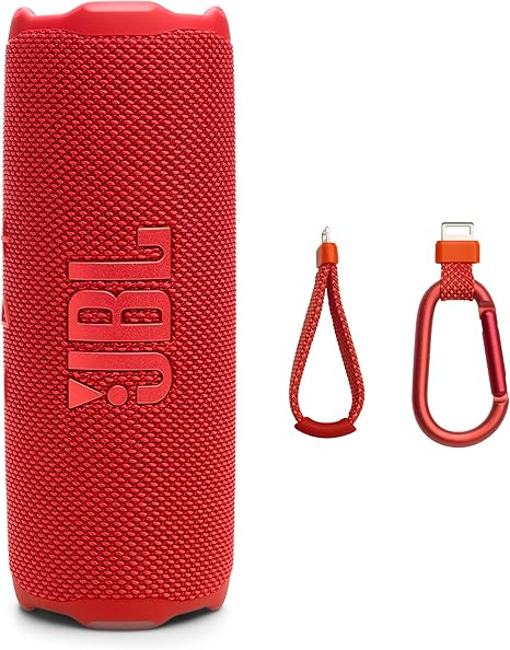 JBL Flip 7 - Portable Waterproof and Drop-Proof Speaker, Bold Pro Sound with AI Sound Boost, 16Hrs of Playtime, and PushLock System with Interchangeable Accessories