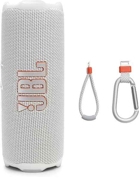 JBL Flip 7 - Portable Waterproof and Drop-Proof Speaker, Bold Pro Sound with AI Sound Boost, 16Hrs of Playtime, and PushLock System with Interchangeable Accessories