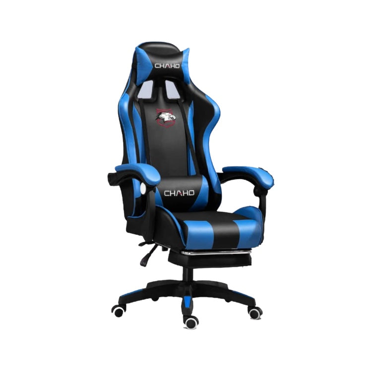 CHAHO Gaming Chair , Adjustable - BLUE