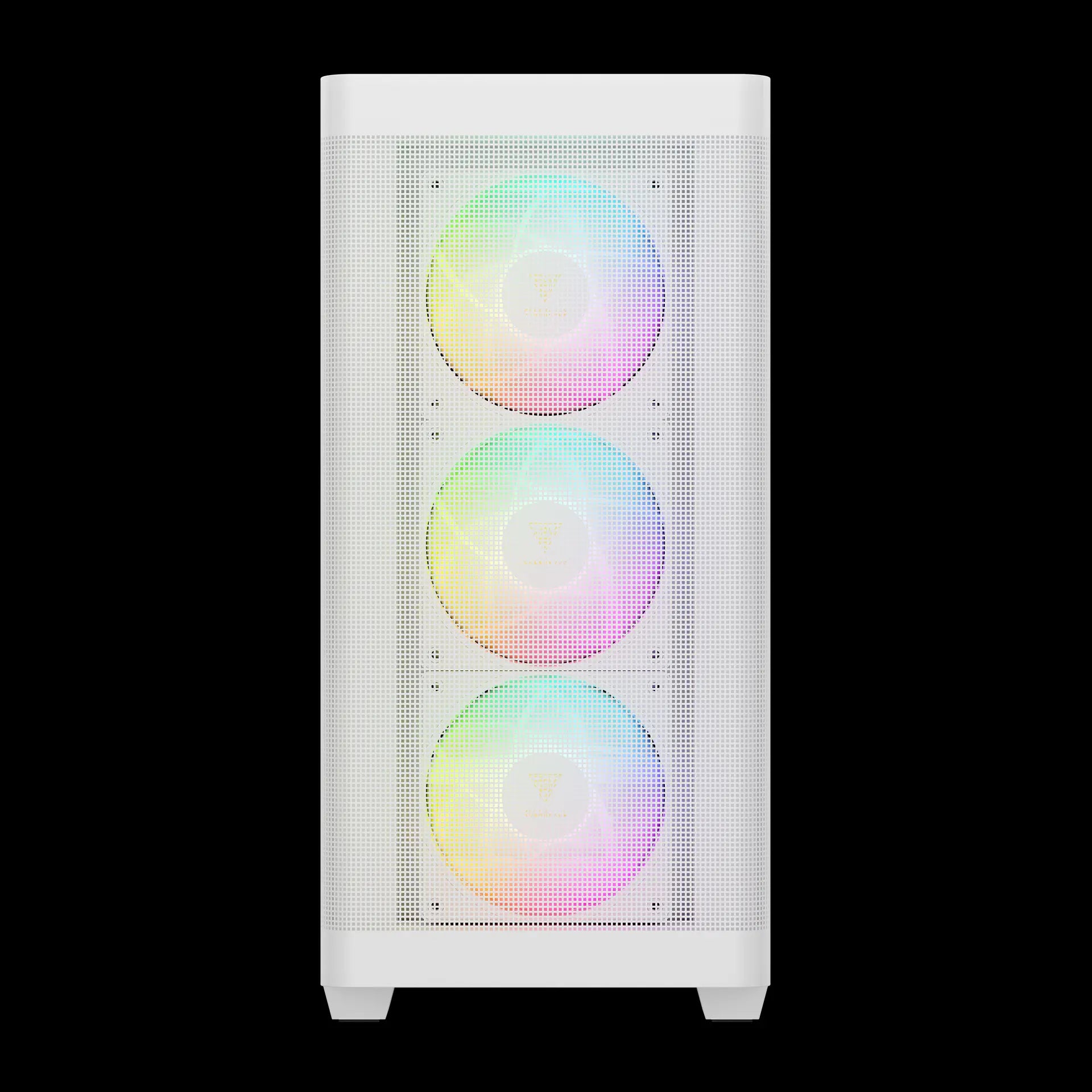 GAMDIAS ATHENA M3 – High-Airflow Mid-Tower With 4 ARGB PWM Fans - White
