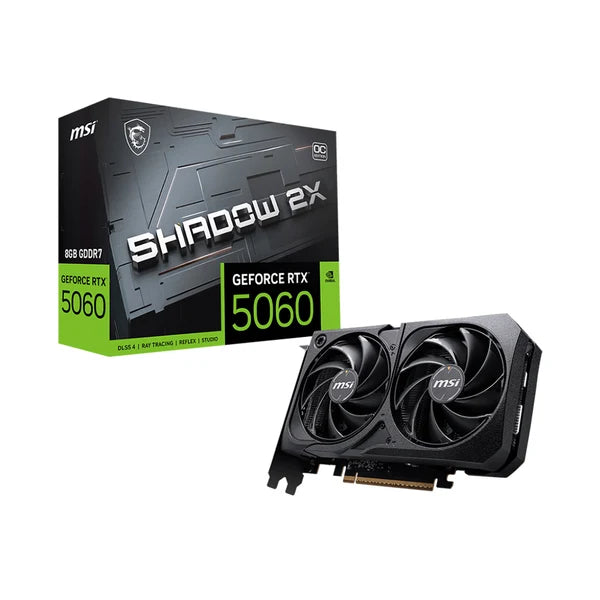 MSI GeForce RTX 5060 8GB SHADOW 2X OC