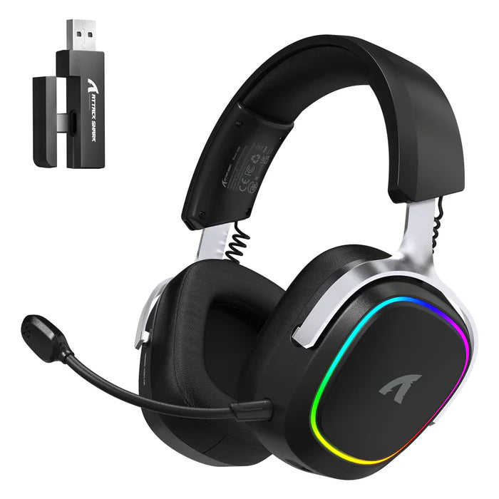 ATTACK SHARK G800 Wireless Gaming Headset - Black