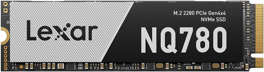 Lexar 1TB NVMe M.2 2280 PCIe Gen4x4 SSD - High-Performance Internal Solid State Drive