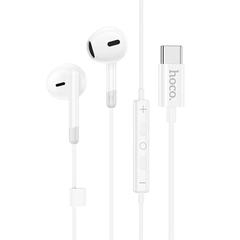 Hoco Earphones Type-C With Mic M109