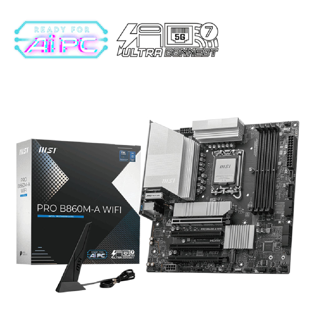 MSI Pro B860M-A WIFI DDR5 for Ultra CPU