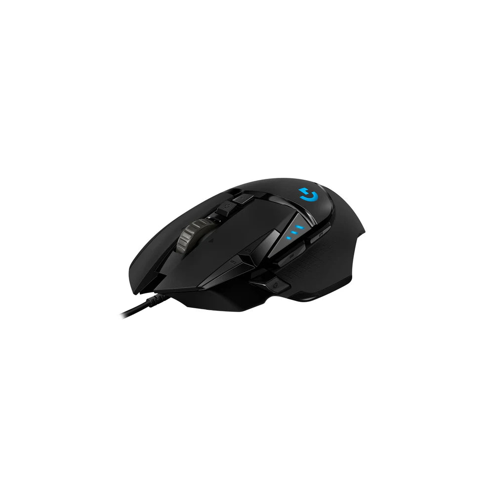 Logitech G502 Hero Gaming Mouse, Black