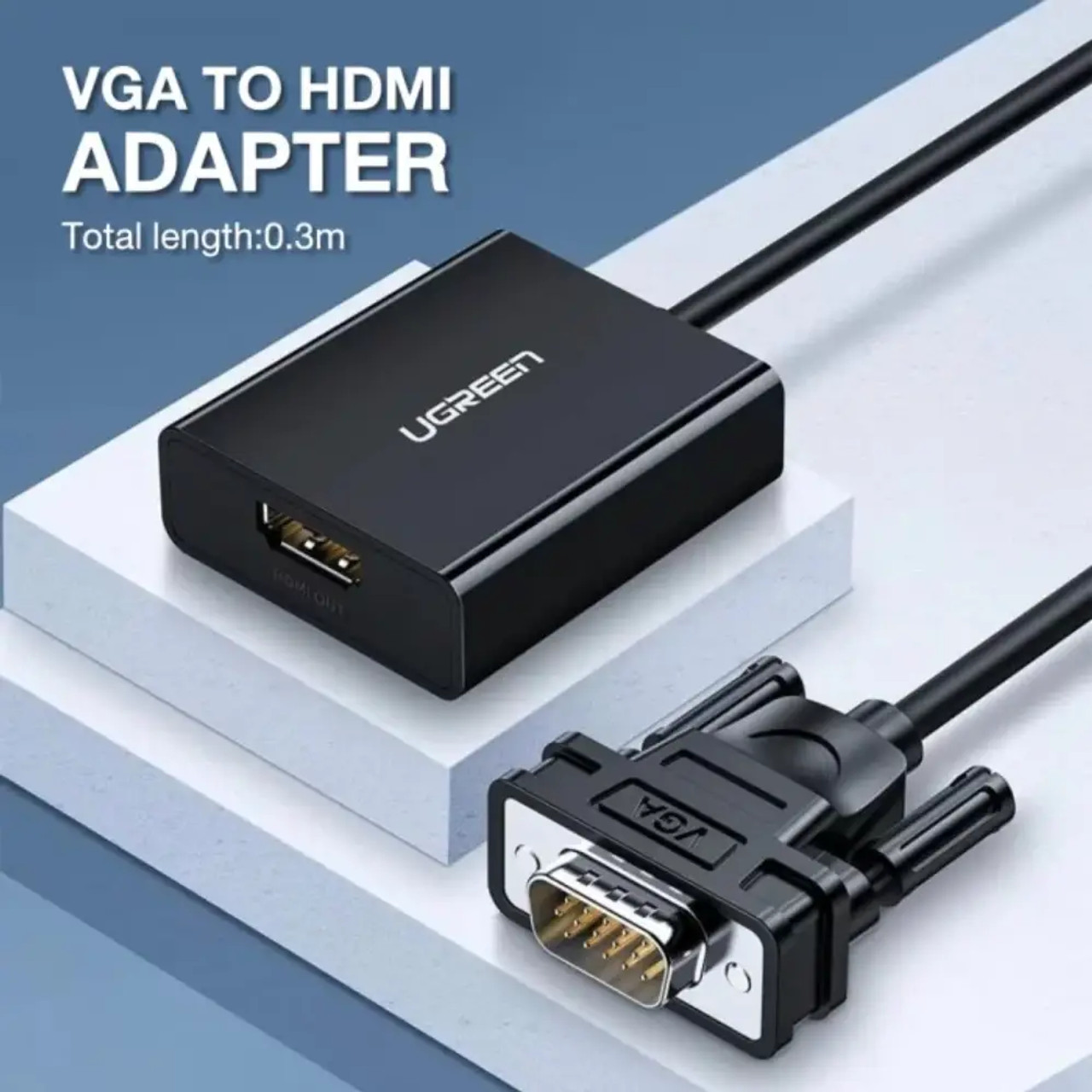 UGreen VGA to HDMI Converter With Audio CM513 | 50945