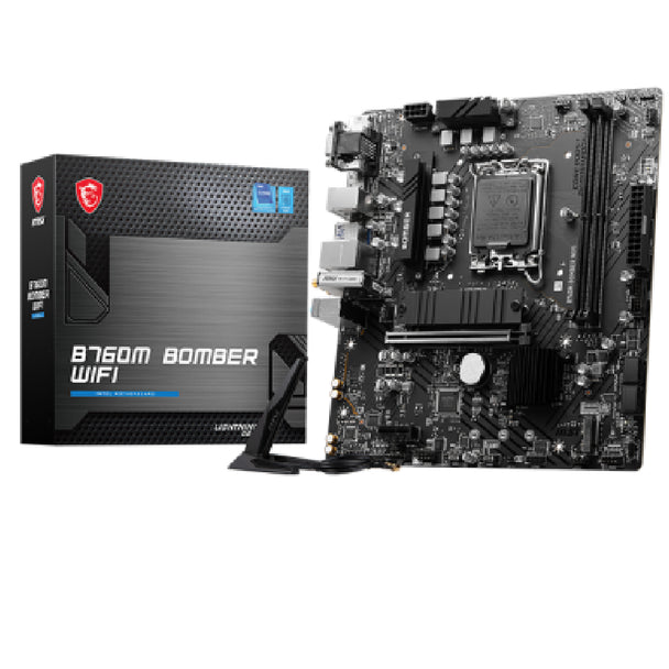 MSI B760M BOMBER WIFI DDR5 Motherboard