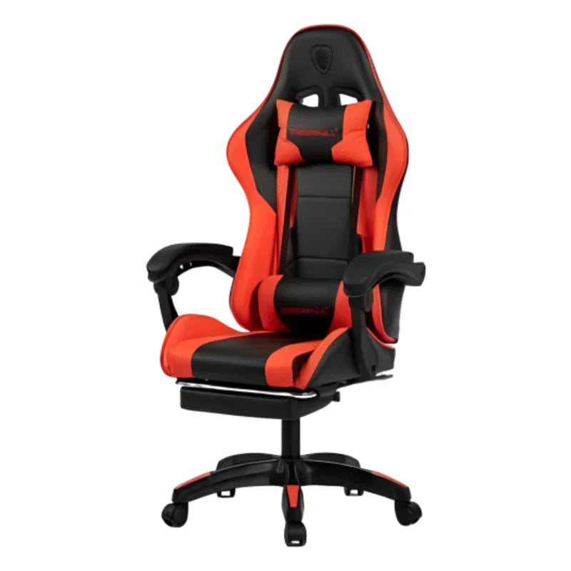Deadskull, Gaming Chair, Ergonomic Gaming Chair - RED