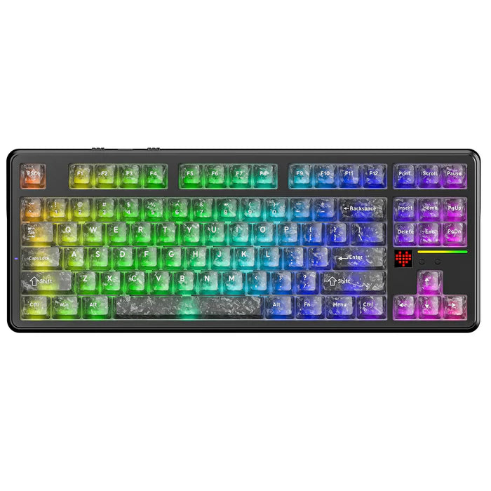 ATTACK SHARK X87 ULTRA Wireless Mechanical Keyboard - Ink Shadow megalodon