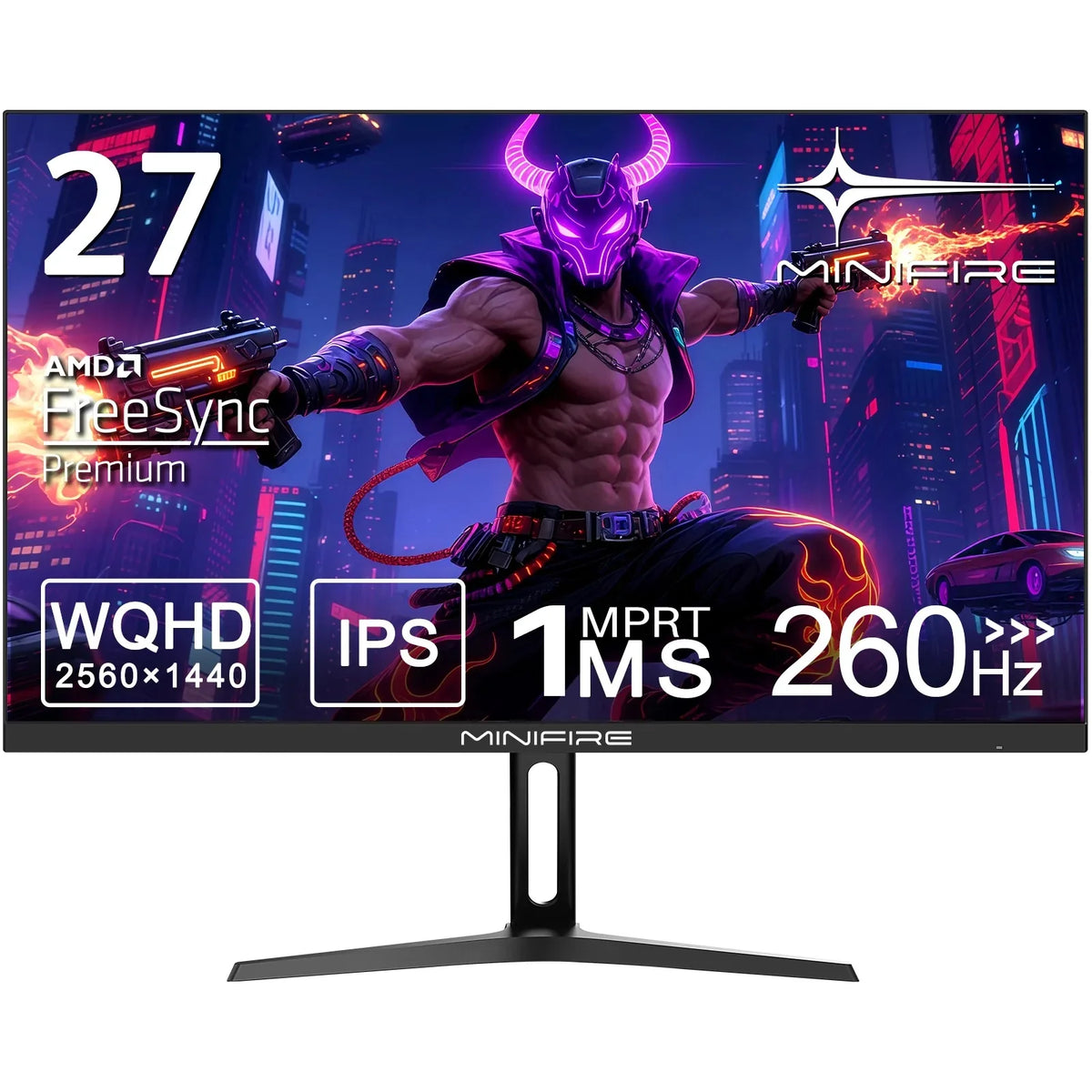 Minifire MFG27F4Q Pro Gaming Monitor 27” 260Hz