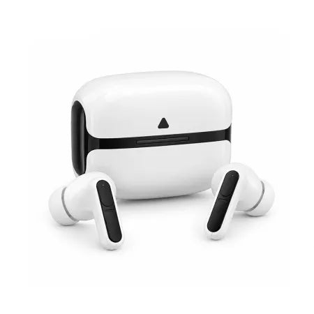 Mouschi Trigon TG11 White Wireless Earbuds with Music and Game Modes, Low Latency, ENC, Bluetooth 6.0, USB-C Charging, 10 m Range and Up to 21 Hours’ Endurance