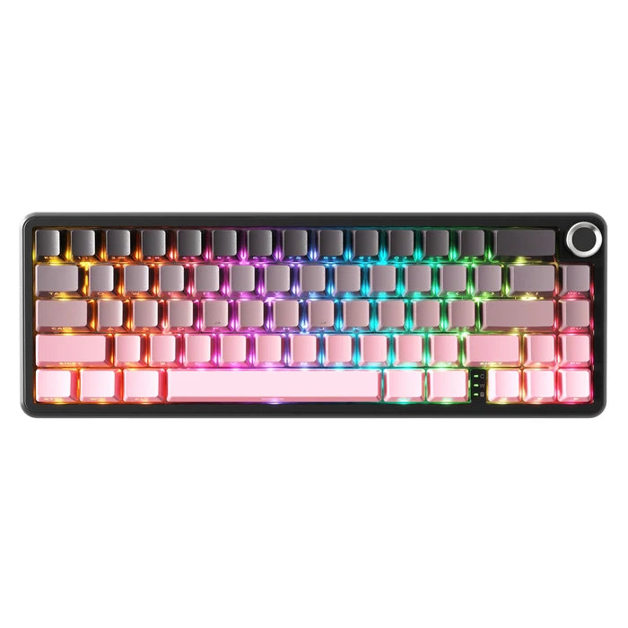 ATTACK SHARK X66 Wireless Mechanical Keyboard - Blackberry Strawberry Switch