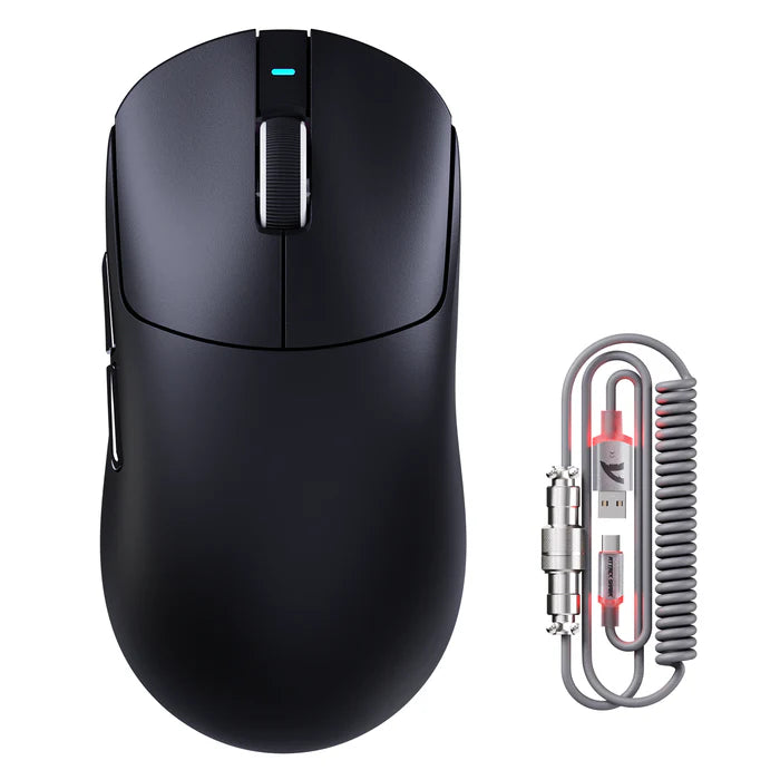 ATTACK SHARK X8PLUS Tri-mode Wireless Gaming Mouse With C06 ULTRA Cable - Black