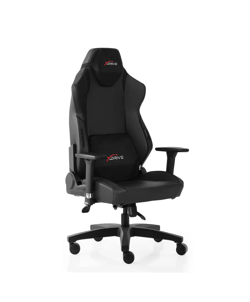 XDRIVE ANKA LUXURY CHAIR FULL BLACK LEATHER