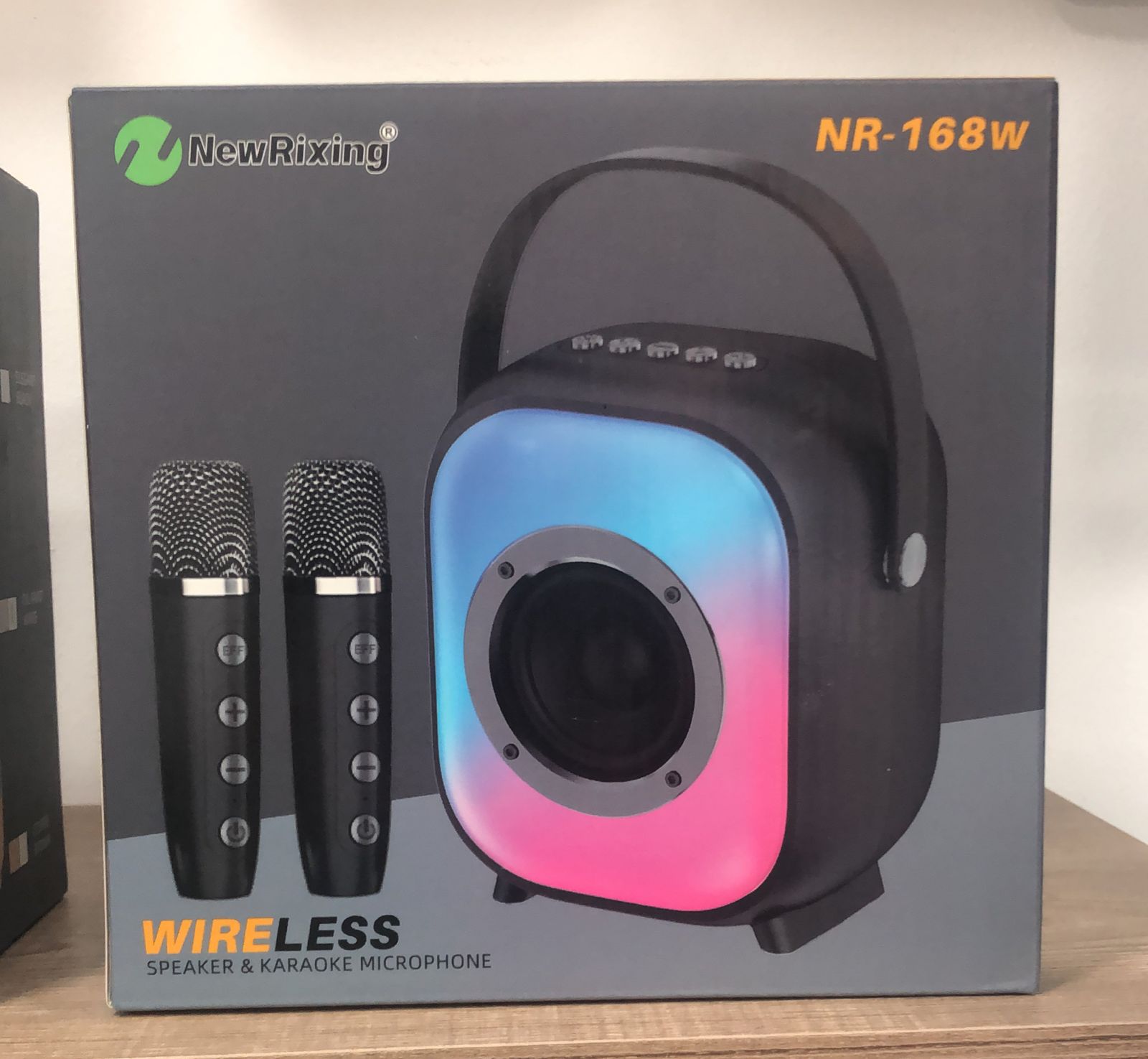 WIRELESS SPEAKER WITH 2 MICRO | NR-168W