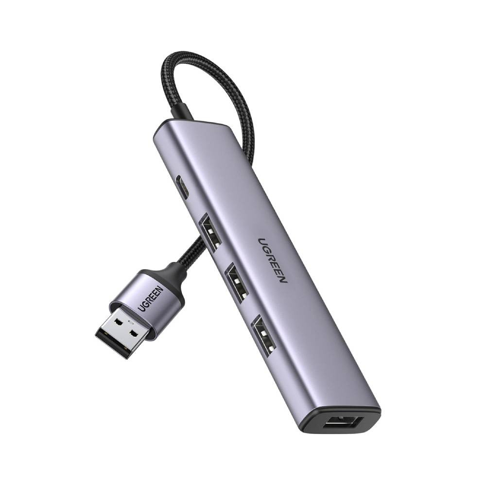 UGREEN USB 3.0 4-Port Hub with USB-C PD Port