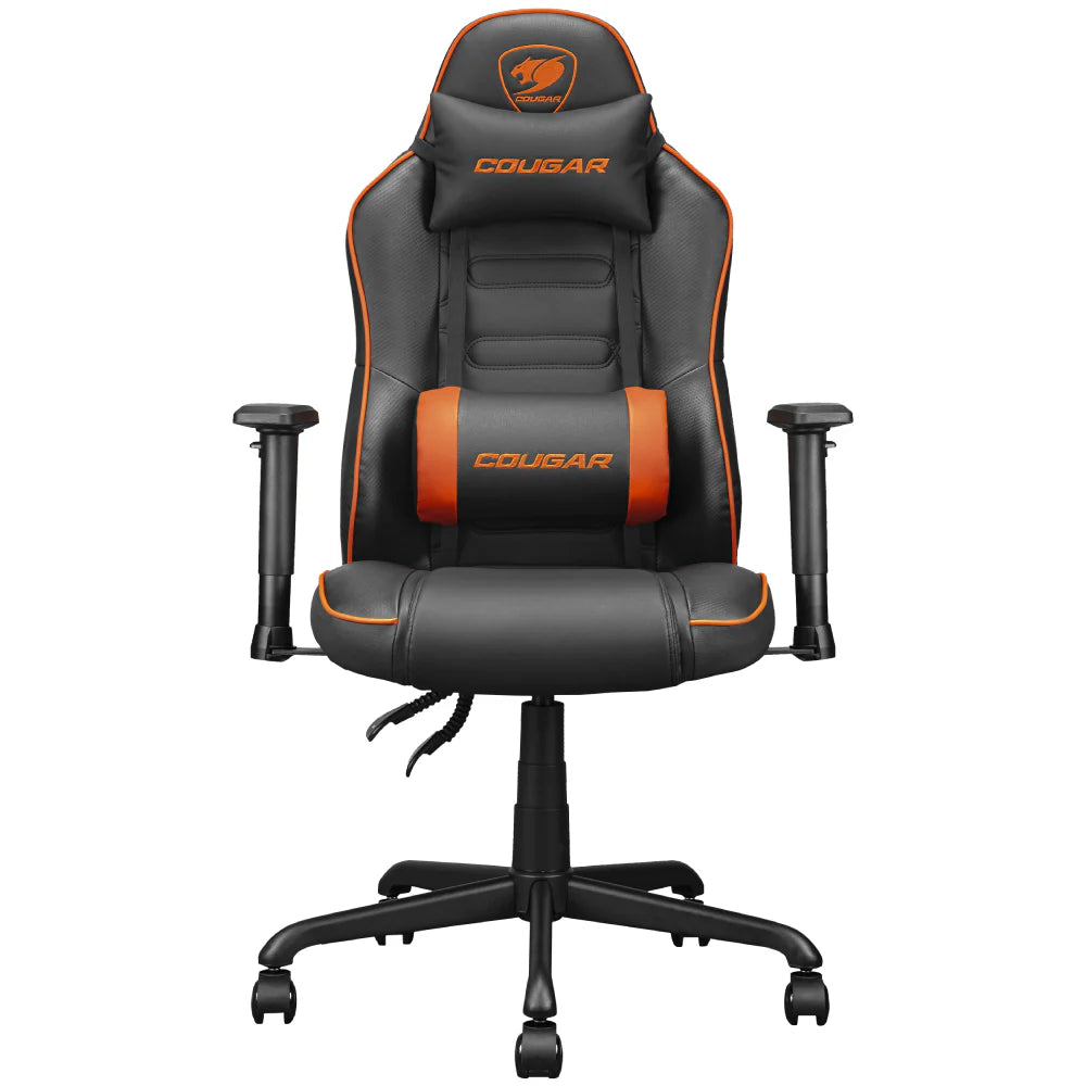 Cougar Fusion S Gaming Chair - Black Orange