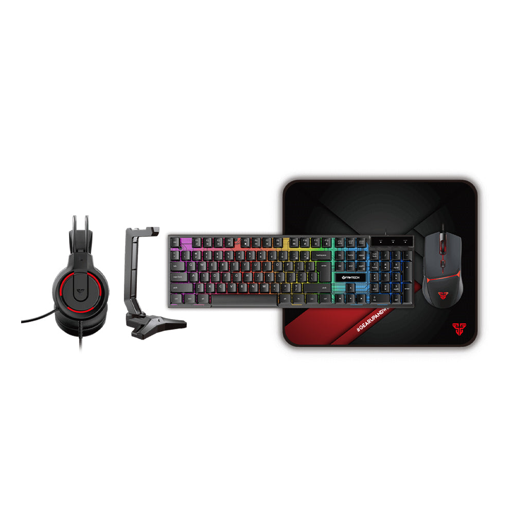 Fantech P51 Wired Gaming Set, 5in 1 The Essential Gaming Bundle