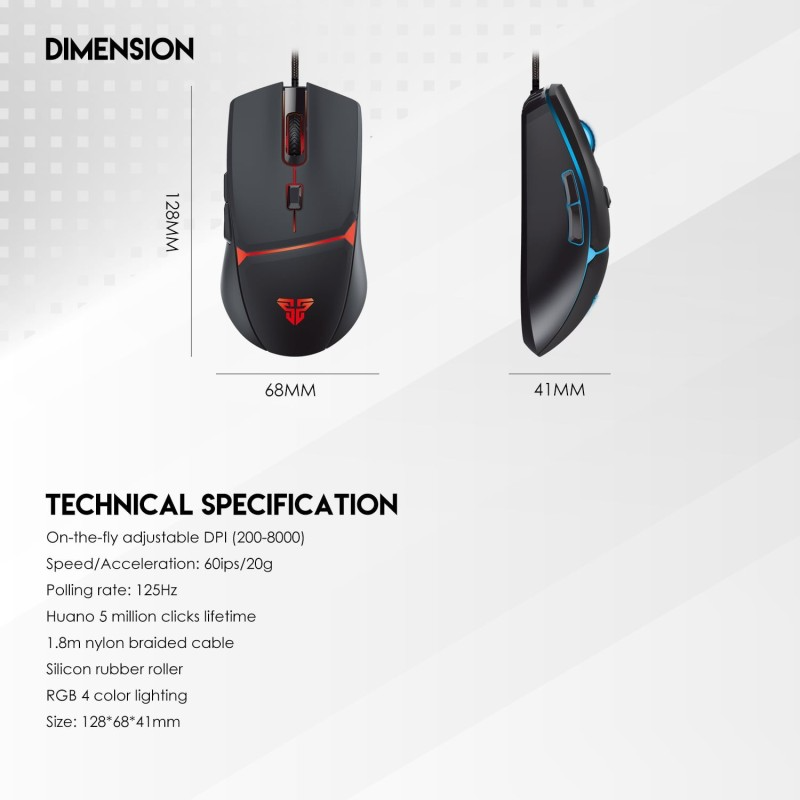 Fantech P51 Wired Gaming Set, 5in 1 The Essential Gaming Bundle