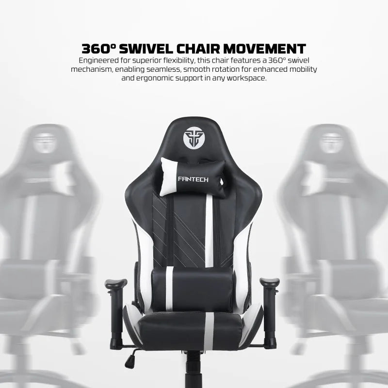 FANTECH GC194 Ergonomic Gaming Chair - RED