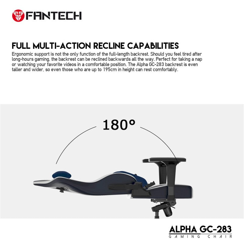 FANTECH GC283 ALPHA Gaming Chair - Sakura Pink