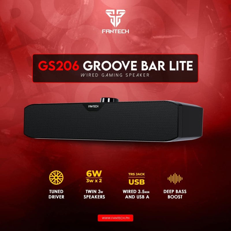 Fantech GS206 GROOVE BAR Wired Gaming Speaker