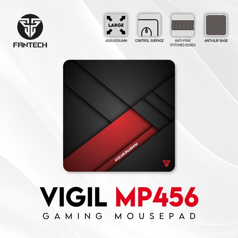 Fantech MP456 VIGIL MOUSE PAD- Large Size: 45cmx45cmx0.4cm