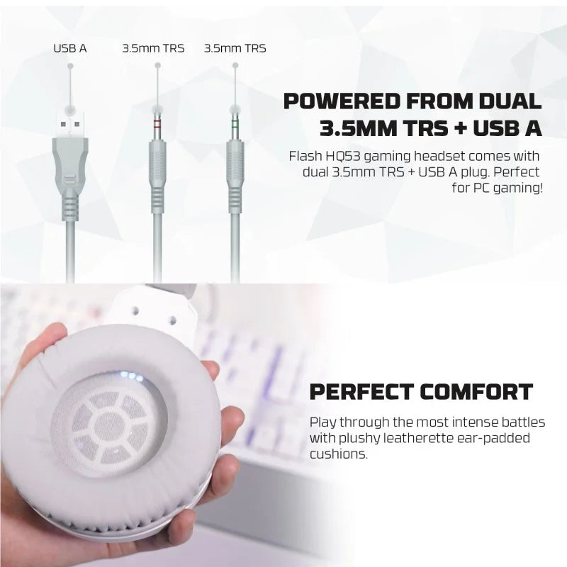 Fantech P51 5 in 1 White Power Bundle