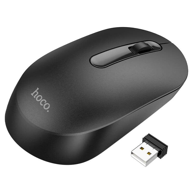 Hoco 2.4G Wireless Mouse - Black | GM14