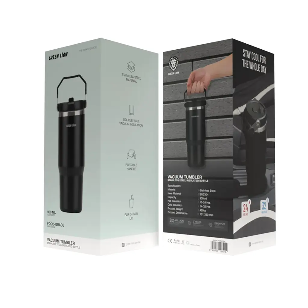 Green Lion Vacuum Tumbler 900ml Bottle