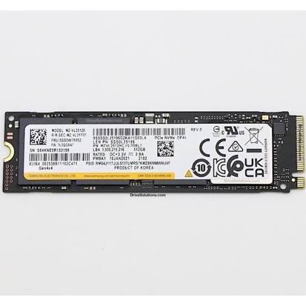 Samsung Pullout 512GB NVME