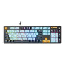 Fantech MIZU Edition MK893S - ATOM107S, Wired Mechanical Keyboard Sky Blue