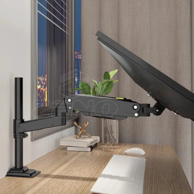 KALOC KLC-DH100/B Single Monitor Arm for Easy Adjustment, for Screens 17 to 33 Inches