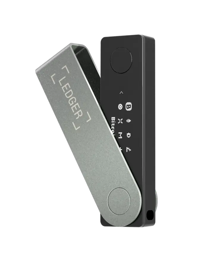 Ledger Nano X Cryptocurrency Hardware Wallet