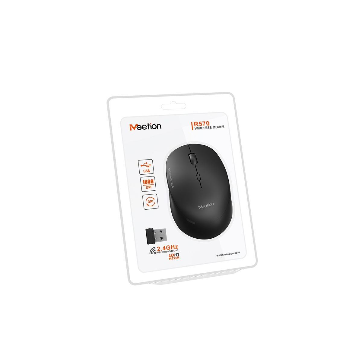 Meetion R570 Wireless Mouse - Black | R570