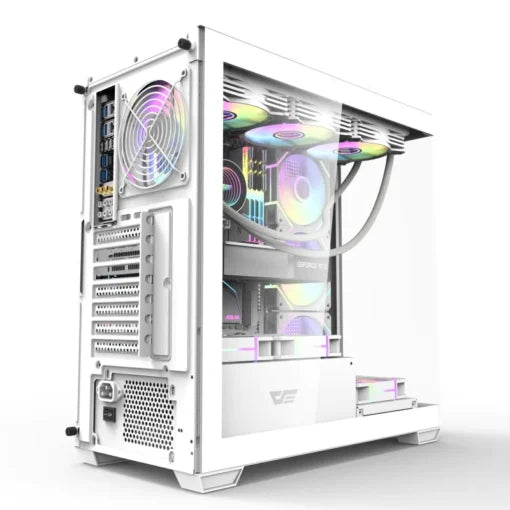 DarkFlash DS900 ATX PC Case - White