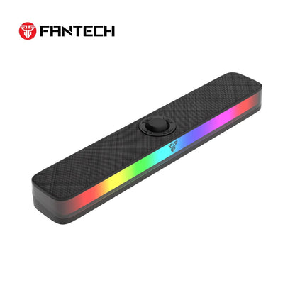 Fantech BS151 GROOVE BAR Dual Mode (Wired & Bluetooth) RGB Gaming Speaker, 10W + Built-in Microphone